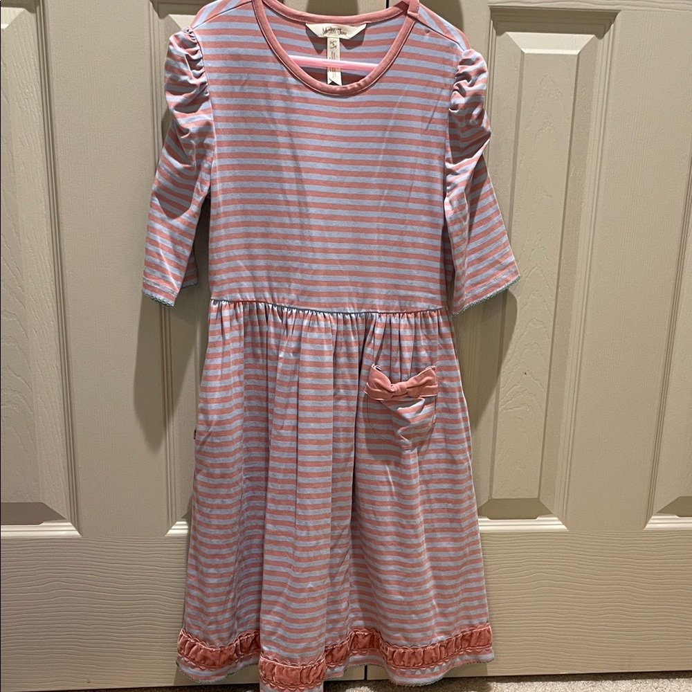 Matilda Jane Rose and Sky Striped Tee